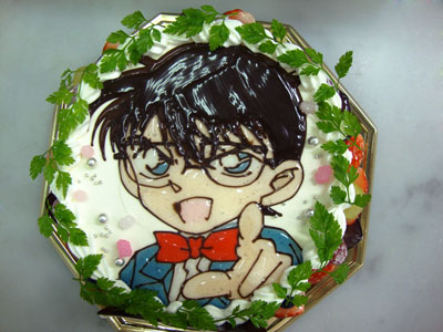 キャラクターケーキ 名探偵コナン 誕生日 記念日用にオーダーできるデコレーションケーキ