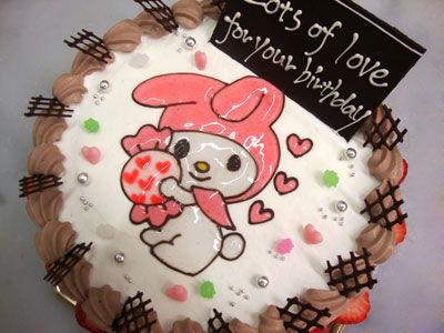 マイメロディ 誕生日 記念日用にオーダーできるデコレーションケーキ