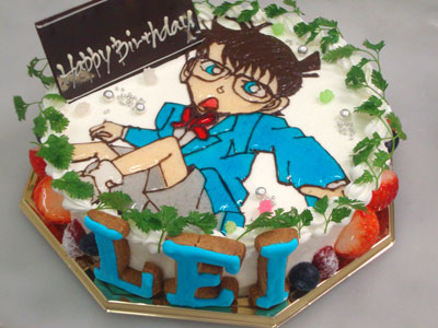 誕生日ケーキ 名探偵コナン 誕生日 記念日用にオーダーできるデコレーションケーキ
