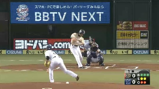 1回表１三者凡退 (1)