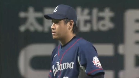 ７回裏６福田三振 (2)
