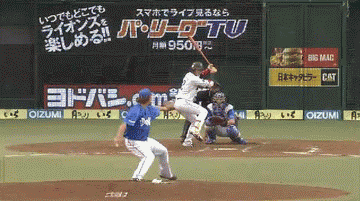 ３回裏１金子３ベース (1)