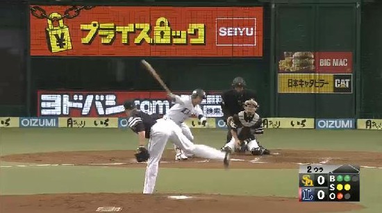 ２回裏１森三振