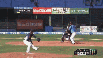 ５回裏１清田ゲッツー