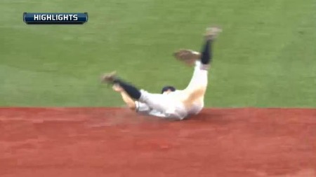 ４回裏３原ショートライナー (2)