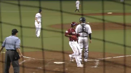 3回表3松井稼頭央2点タイムリー (1)