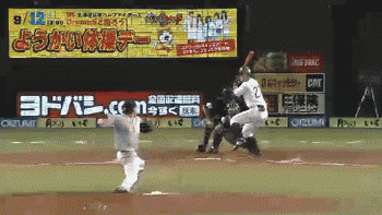 ８回裏３炭谷タイムリー代走熊代ホームイン (1)