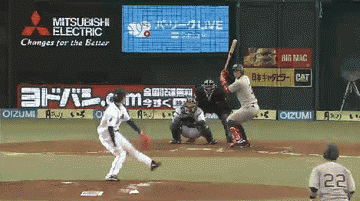 ２回表７安達三振