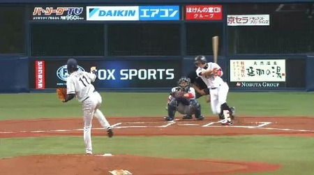 1回裏1安達三振
