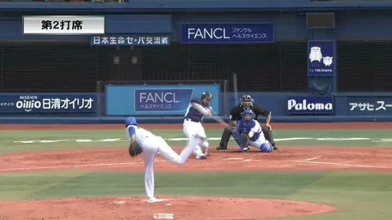 ４回表１森HR (6)