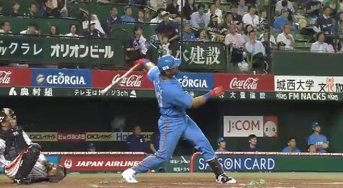 7回裏1メヒアHR (3)