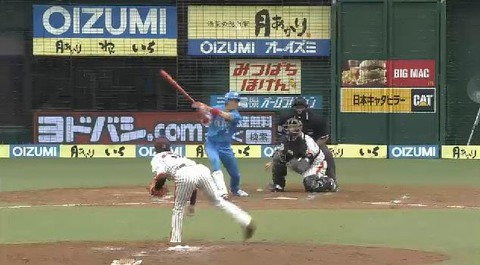 3回裏1金子ヒット