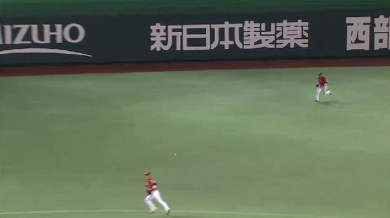 3回表1栗山渡辺ヒット (3)