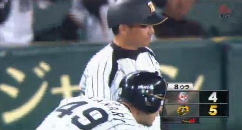 ８回裏２今成タイムリーヒット (2)