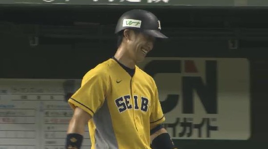 ２回裏１外崎プロ初HR (3)