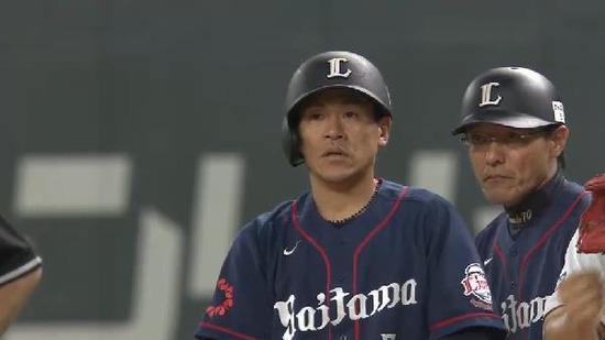 ６回表１脇谷チーム初ヒット (1)