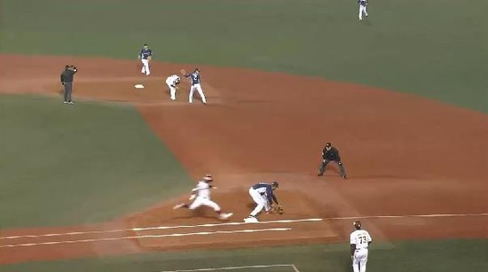 1回裏２森山併殺