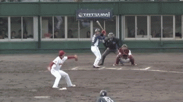 7回表２坂田タイムリー