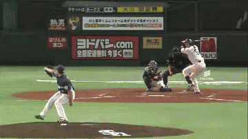 ４回裏１松田三振