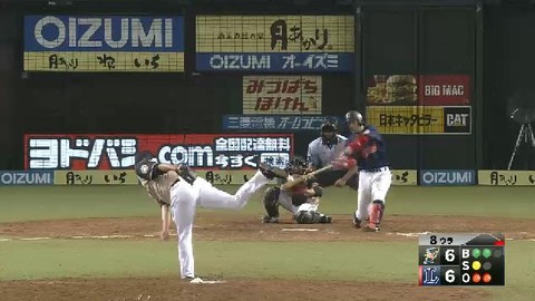 8回裏2炭谷タイムリー (1)