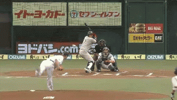 1回表３糸井ゲッツー