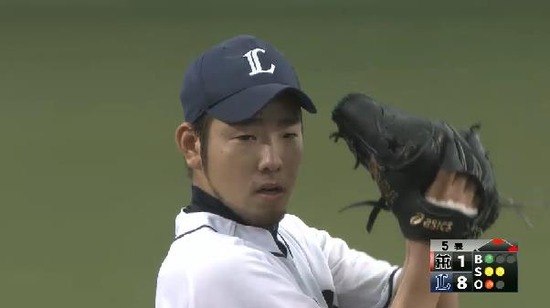 ５回表２大和サードゴロ (2)