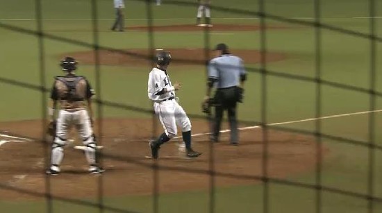 6回裏6代打渡辺タイムリー (1)