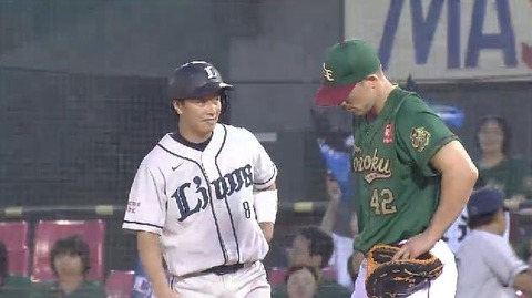 ６回表１炭谷ヒット渡辺タイムリー (3)