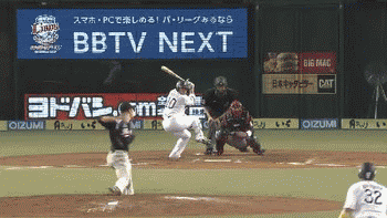 ６回裏５森２点タイムリー２ベース (1)