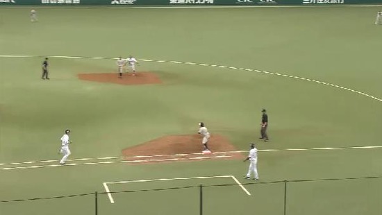 2回裏２炭谷バント