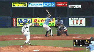 4回裏4渡辺ファインプレー (1)