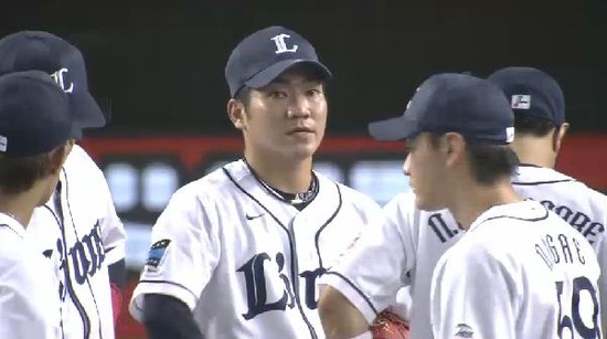 ９回表５荻野タイムリー１アウトも取れず高橋降板武隈 (6)