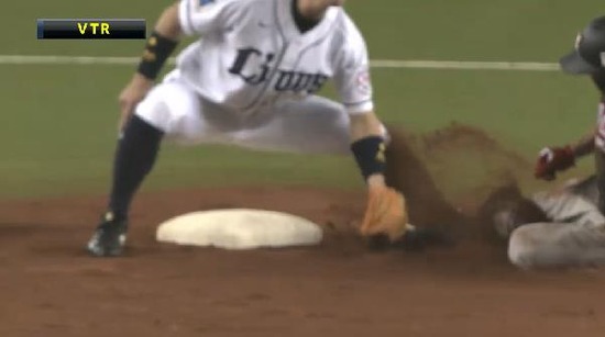 ３回表１炭谷ナイス返球 (3)