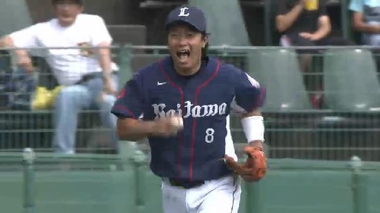 ４回裏１渡辺ファインプレー (1)