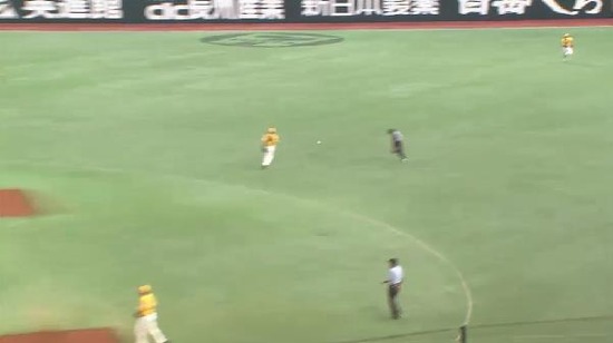 3回表1栗山ヒット (2)