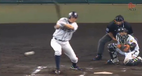 ６回表４秋山タイムリー (3)