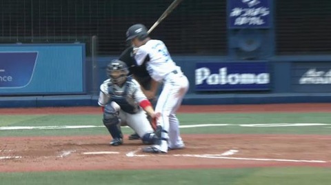 7回裏1先頭デッドボール