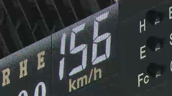 ４回表２中村三振 (2)