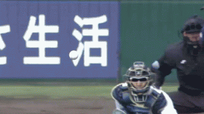 ２回表１木村ベースに当たるヒット