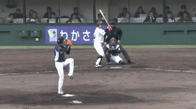 ３回裏１駿太のバット折る