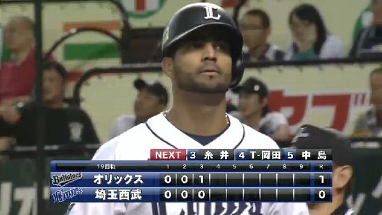 ３回裏５メヒア三振 (3)