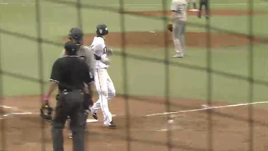 2回裏５浅村タイムリー (2)