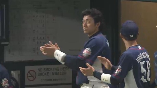 ３回表４浅村タイムリー (3)