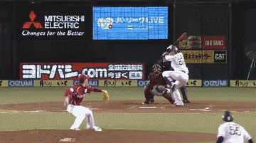 3回裏5浅村2点タイムリー2ベース (1)