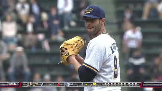 4回表3マエストリ