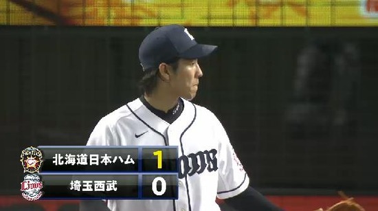 ７回表２田中賢介タイムリー (1)