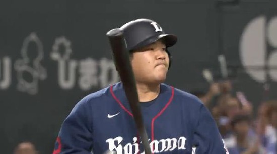 １回表３中村三振 (2)