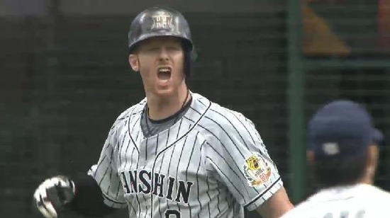 ５回表１警告試合 (2)