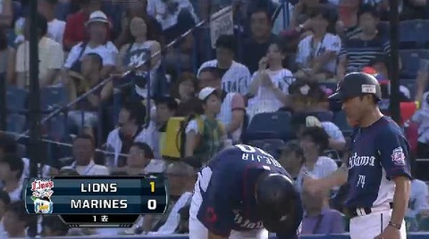 １回表３メヒアタイムリー (7)