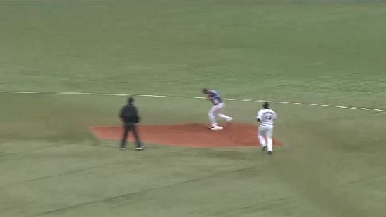 1回裏６今江サードゴロ (2)